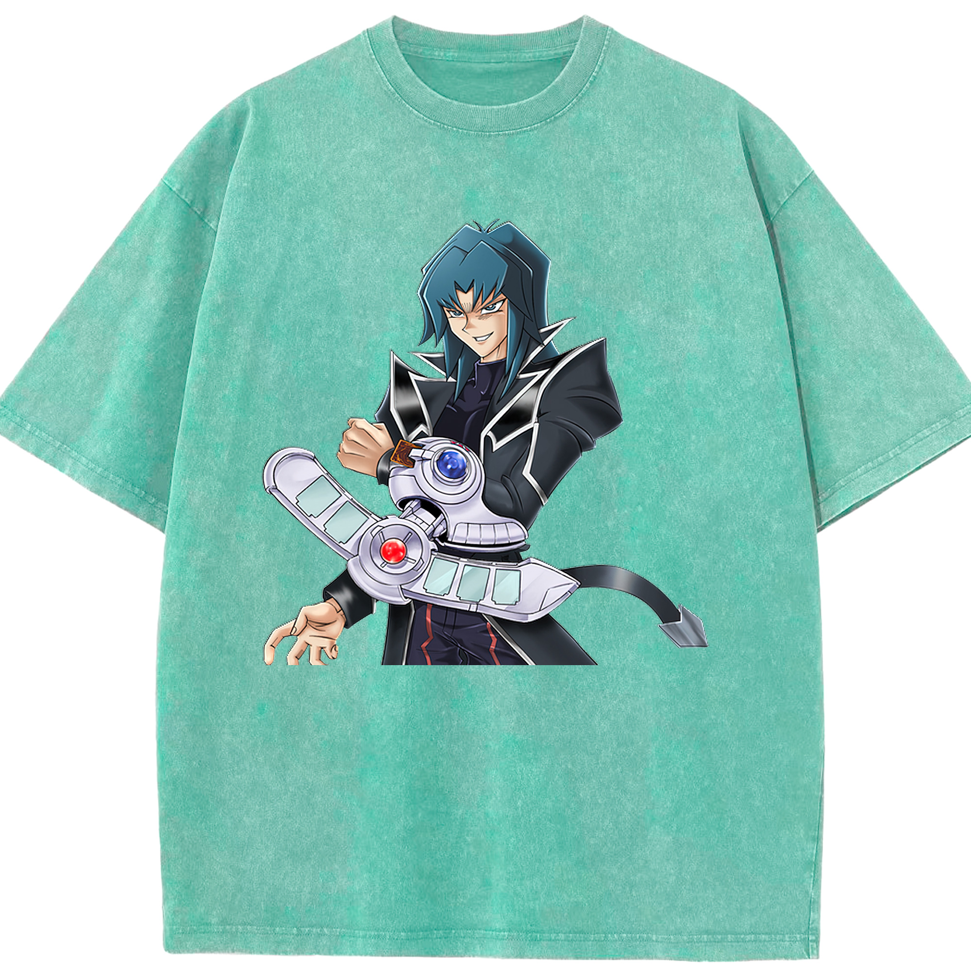 （画像用） 遊☆戯☆王 Yu-Gi-Oh! 綿100% ヴィンテージ風 半袖Tシャツ（フロントプリント）
